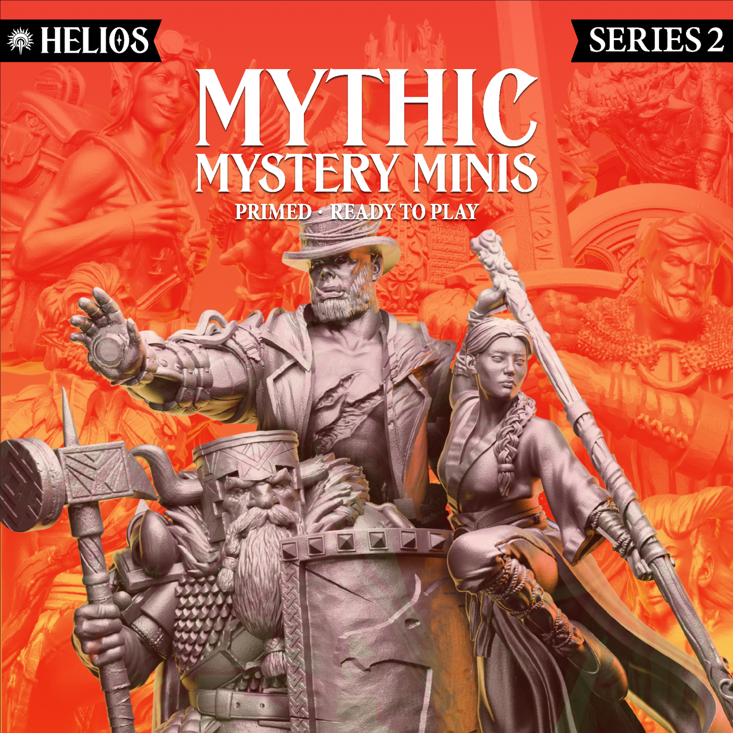 Mythic Mystery Minis - Heroes | Series 2 | 5e