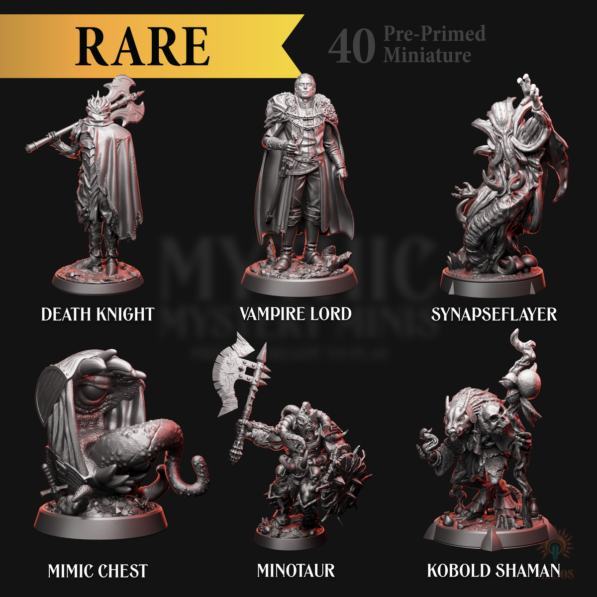 Mythic Mystery Minis - Monsters | Series 1 | 5e