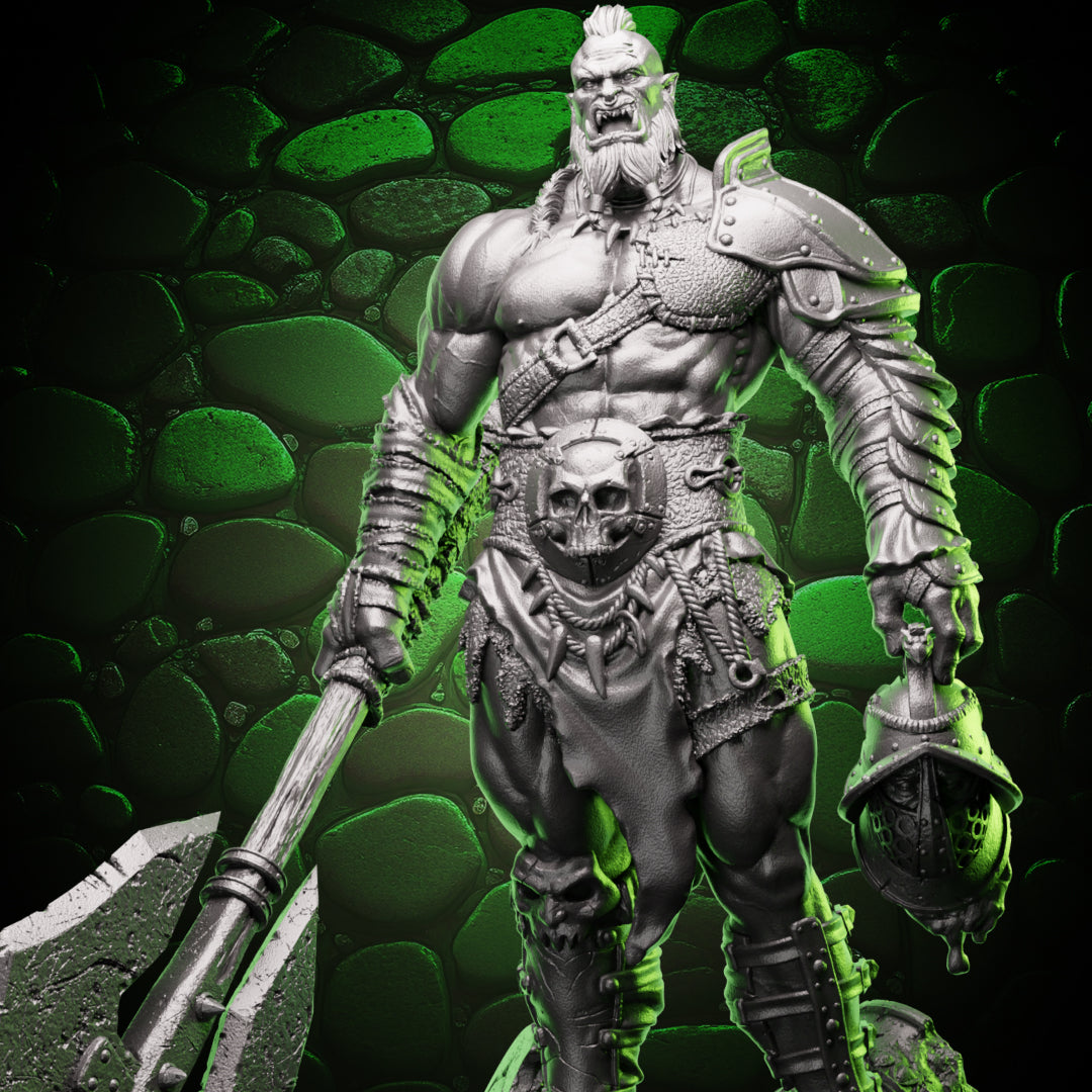 Orc Barbarian | Greataxe | 5e