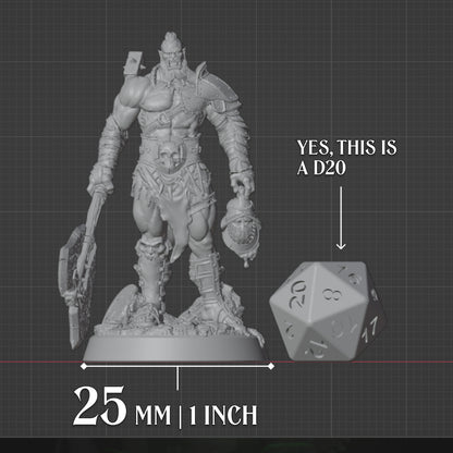 Orc Barbarian | Greataxe | 5e