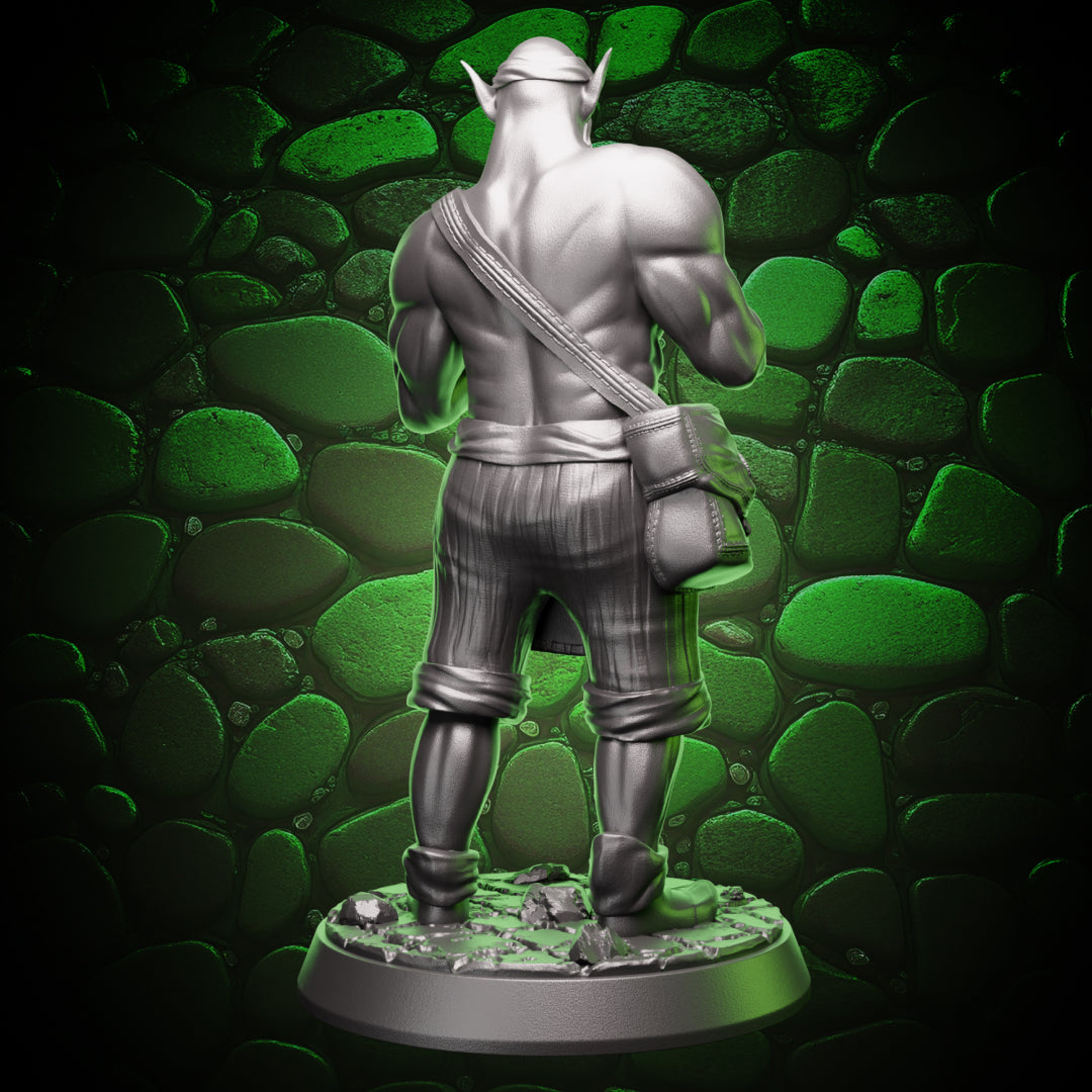 Orc Monk - Unarmoured