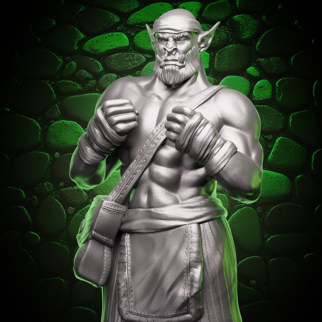 Orc Monk - Unarmoured