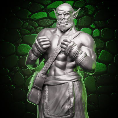 Orc Monk - Unarmoured