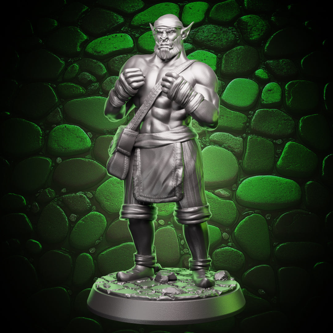 Orc Monk - Unarmoured