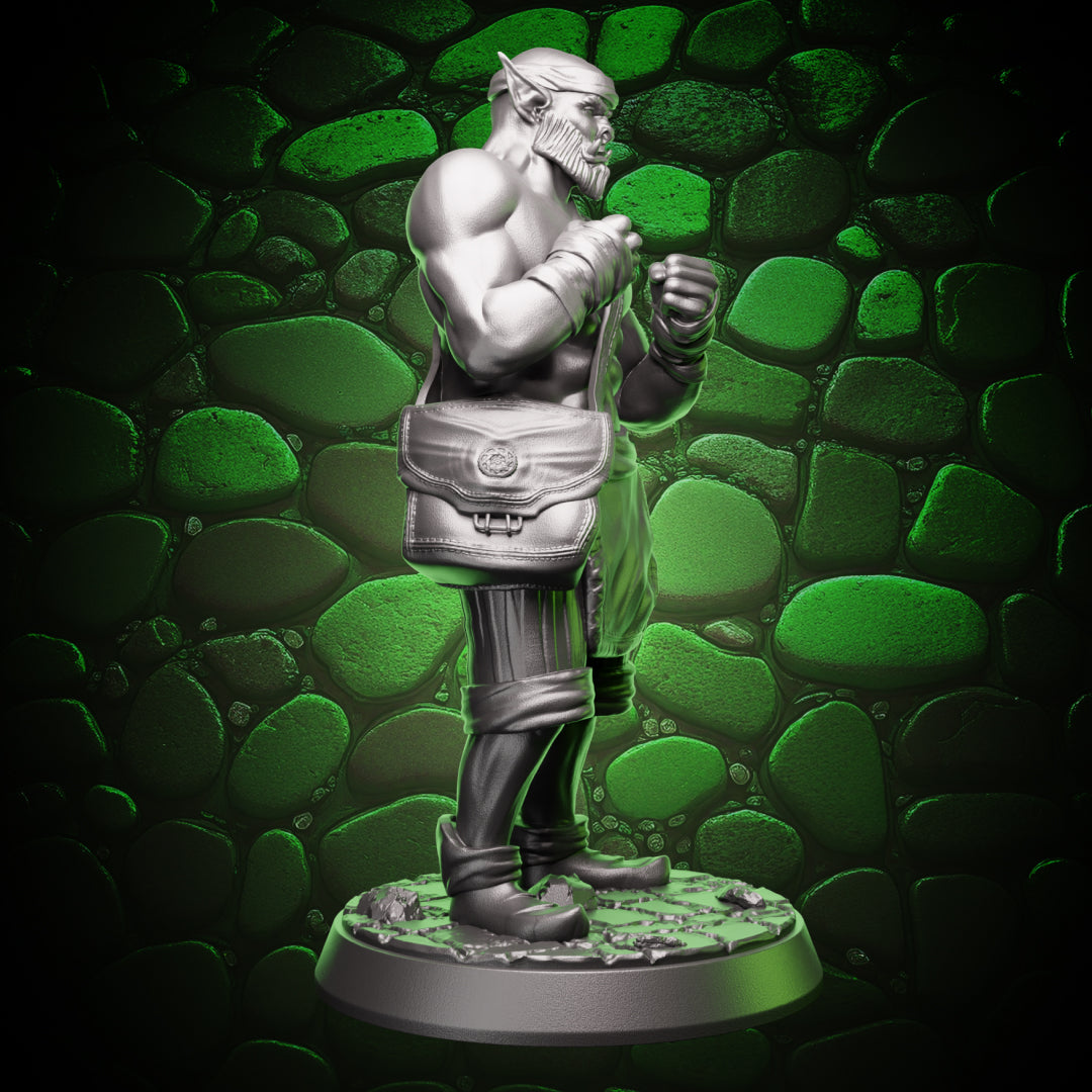 Orc Monk - Unarmoured