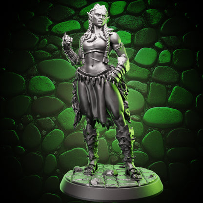 Orc Monk | Spiked Gauntlets | 5e