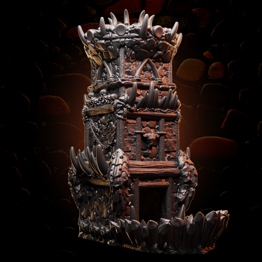 Orc Fortress Dice Tower