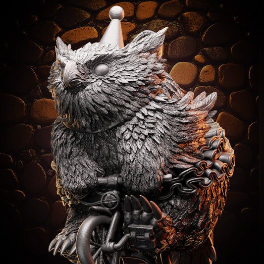 1 Year Birthday Owl Bear
