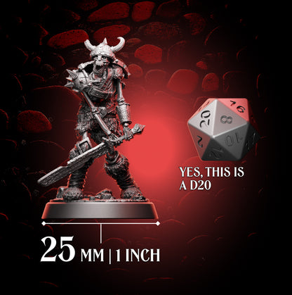 Skeleton Warrior | Medium (1in)