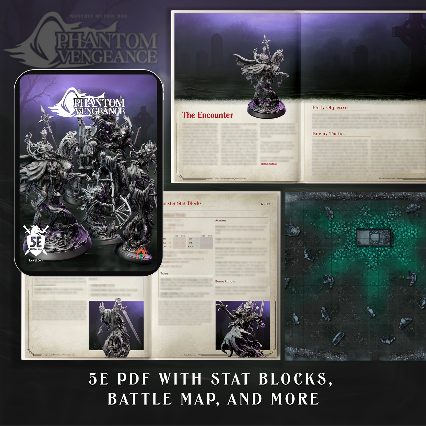 Phantom Vengeance | Mythic Box | 5e Combat Encounter