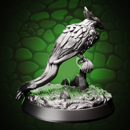 Phoenix - Perched, left view