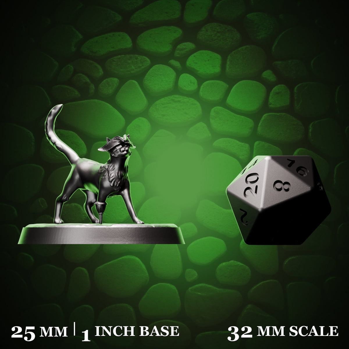 Pirate Cat d20