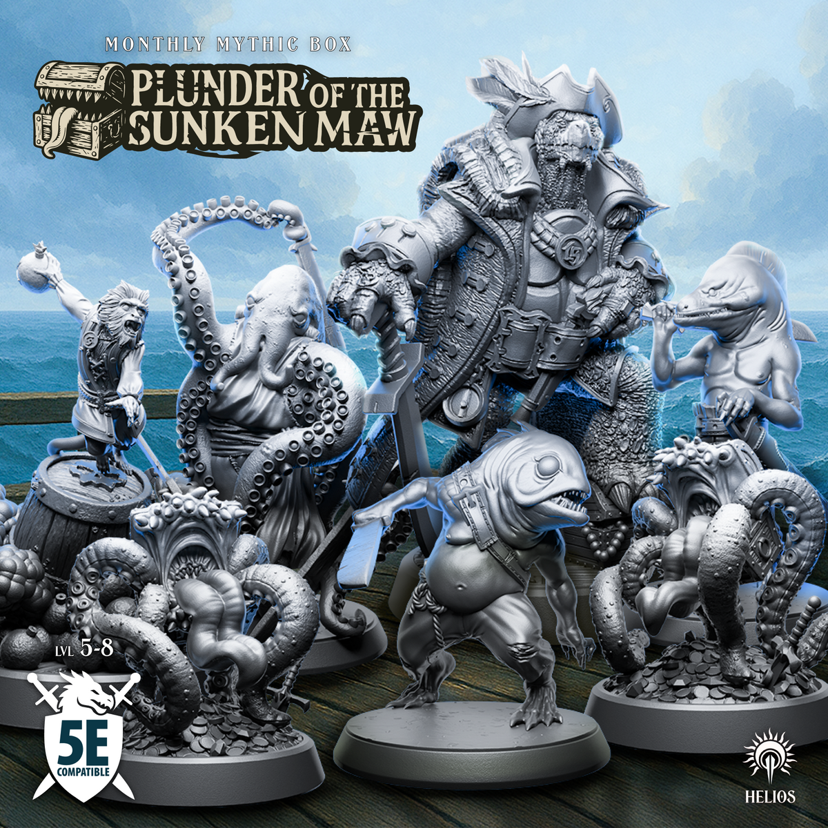 Plunder of The Sunken Maw | Ready to Run 5.5e Mythic Encounter