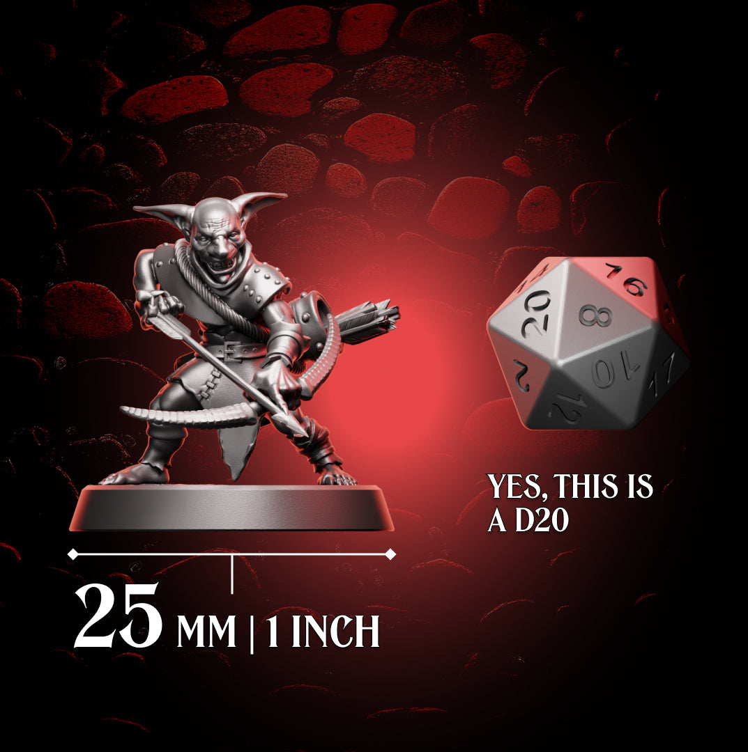 Goblin Archer | Medium (1in)