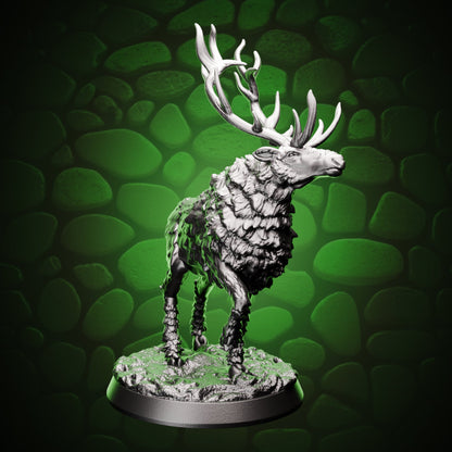 Reindeer, left view