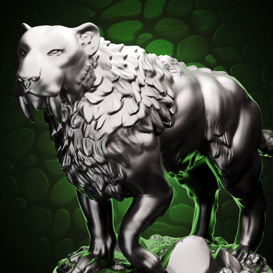 Saber Tooth Tiger Cover