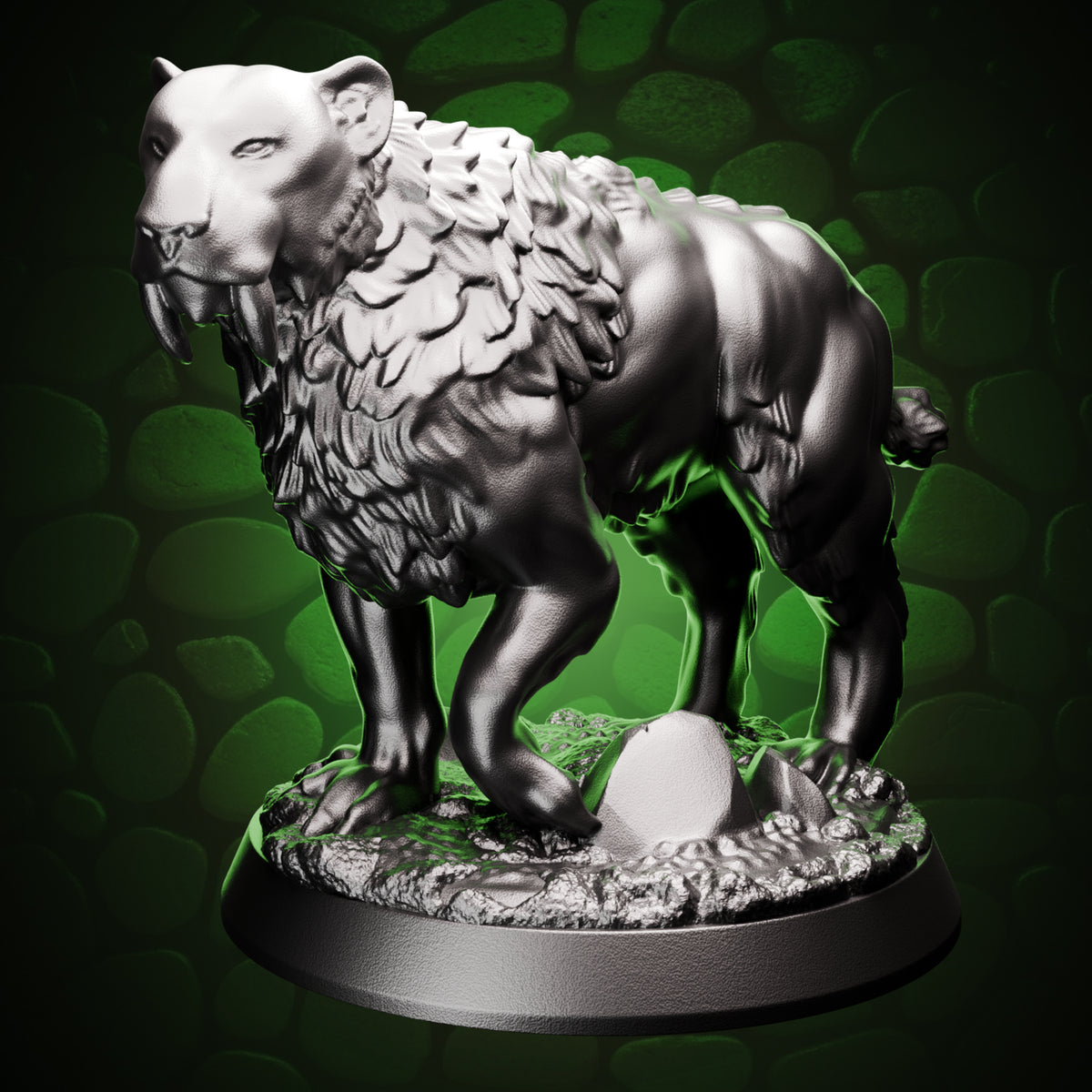 Saber Tooth Tiger front