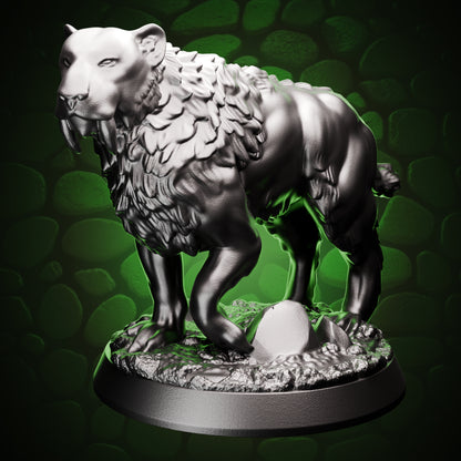 Saber Tooth Tiger front