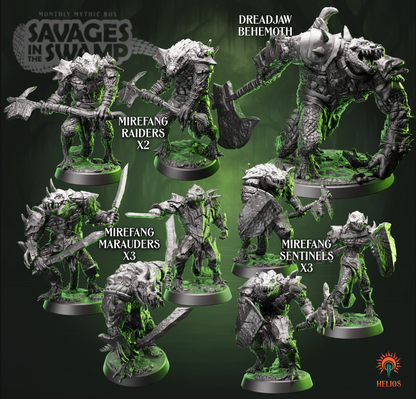 Savages in the Swamp | Mythic Box | 5e Combat Encounter