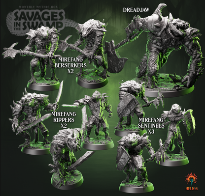 Savages in the Swamp | Mythic Box | 5e Combat Encounter