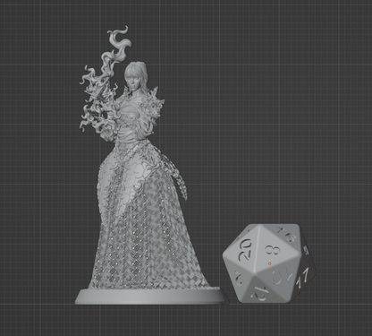 Female Human Sorcerer