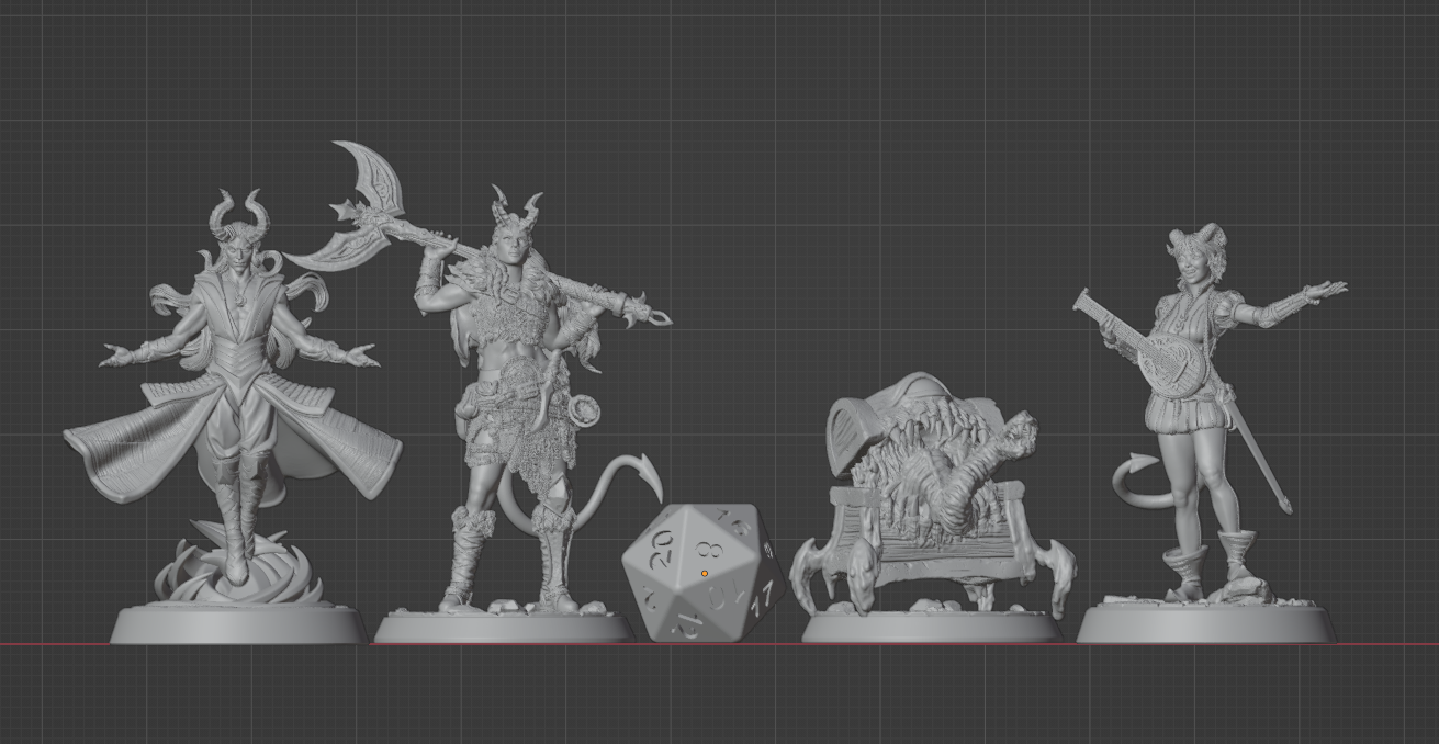 Tiefling Hero Starter Pack | 5e