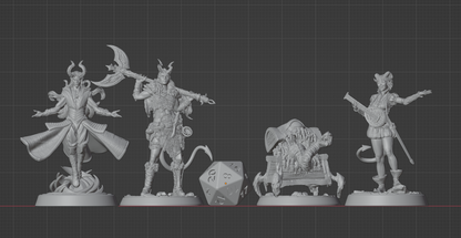 Tiefling Hero Starter Pack | 5e