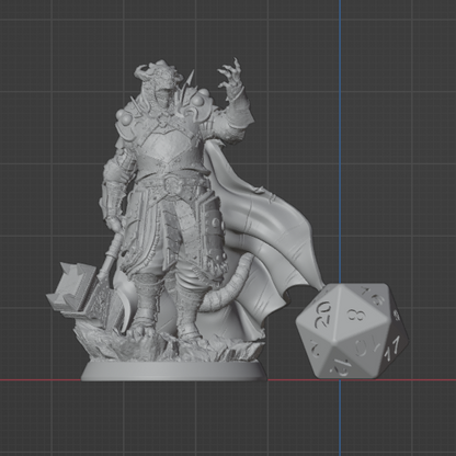 Male Dragonborn Paladin