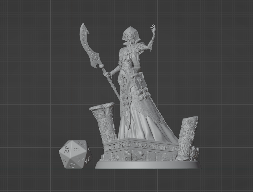 Pharaoh Lich - Large (2in base)