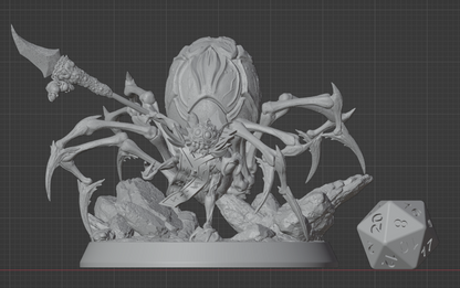 Spider Shaman | Large (2in base) | 5e