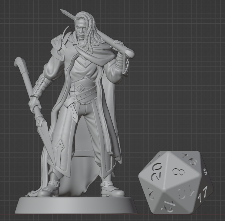 Elf Fighter | Dual Short Spears | 5e