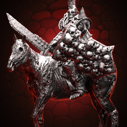 Skeleton Captian Mounted on Zombie Horse Cover