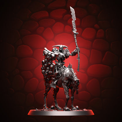 Skeleton Commander Mounted on Zombie Horse front