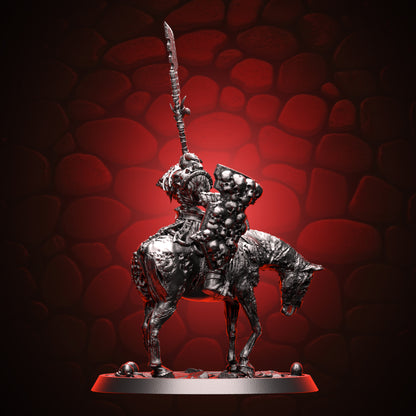 Skeleton Commander Mounted on Zombie Horse right