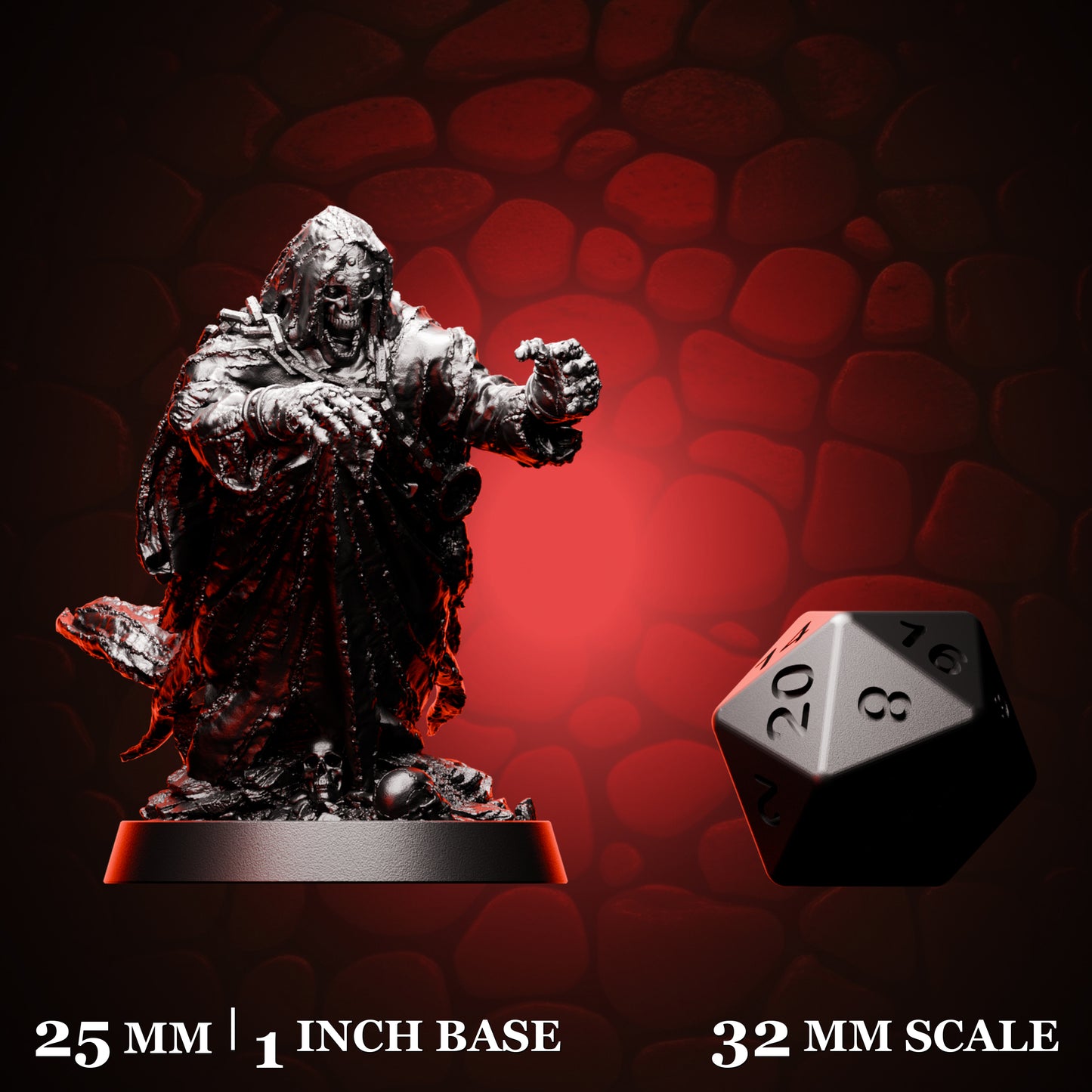 Skeleton Ghost d20