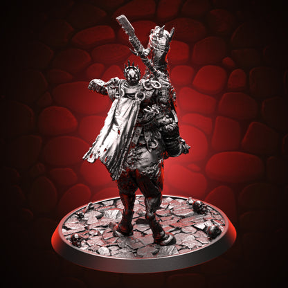 Skeleton King Mounted on Zombie Horse Topleft
