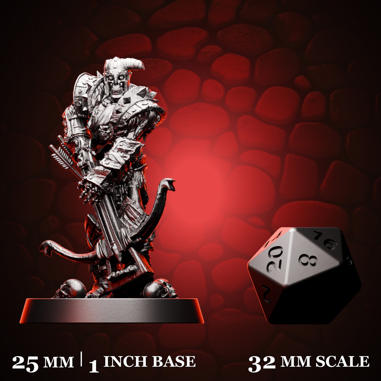 Skeleton Skullshooter d20