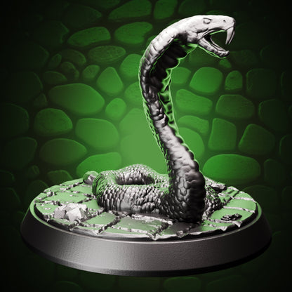 Snake Cobra - Attack left