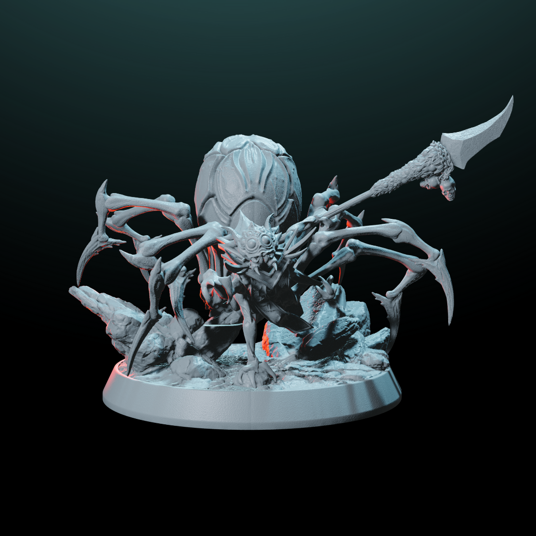 Spider Shaman - Large (2in base)