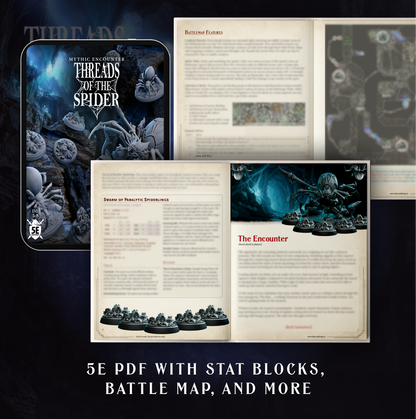 Threads of The Spider | 5e Ready to Run 5e Mythic Encounter