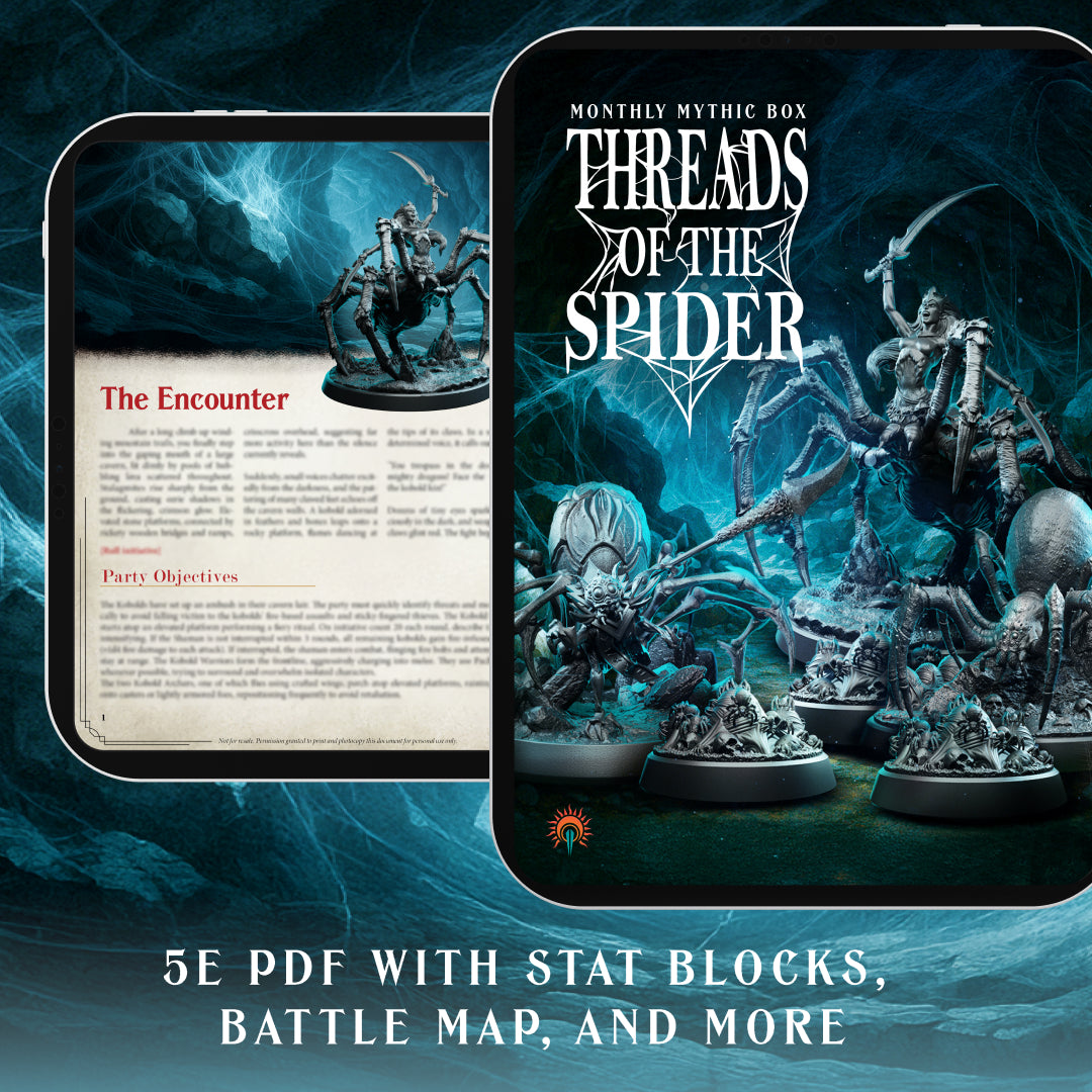 Threads of The Spider - May 2025 Monthly Mythic Box