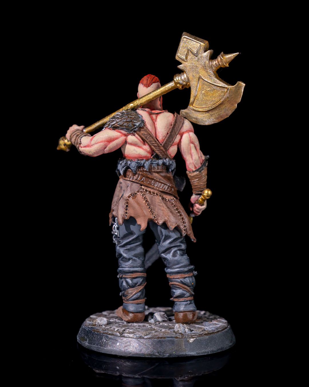 Human Barbarian - Axe & Sword