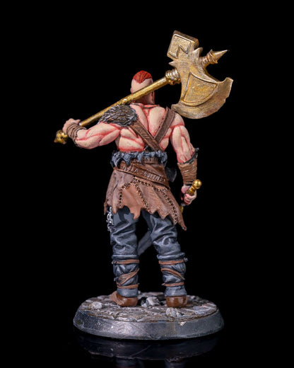 Human Barbarian - Axe & Sword