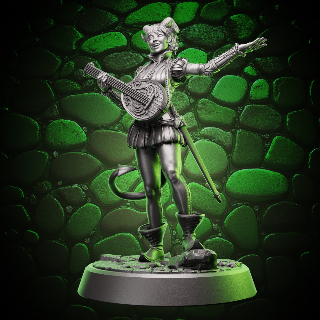 Tiefling Bard | Lute | 5e