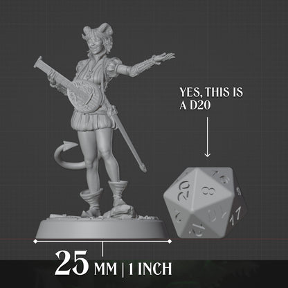 Tiefling Bard | Lute | 5e