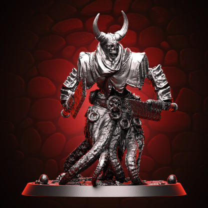 Twisted Skeleton Knight - Dual Cleavers_Front