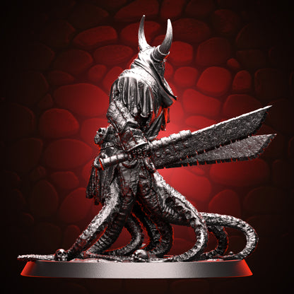 Twisted Skeleton Knight - Dual Cleavers_Right
