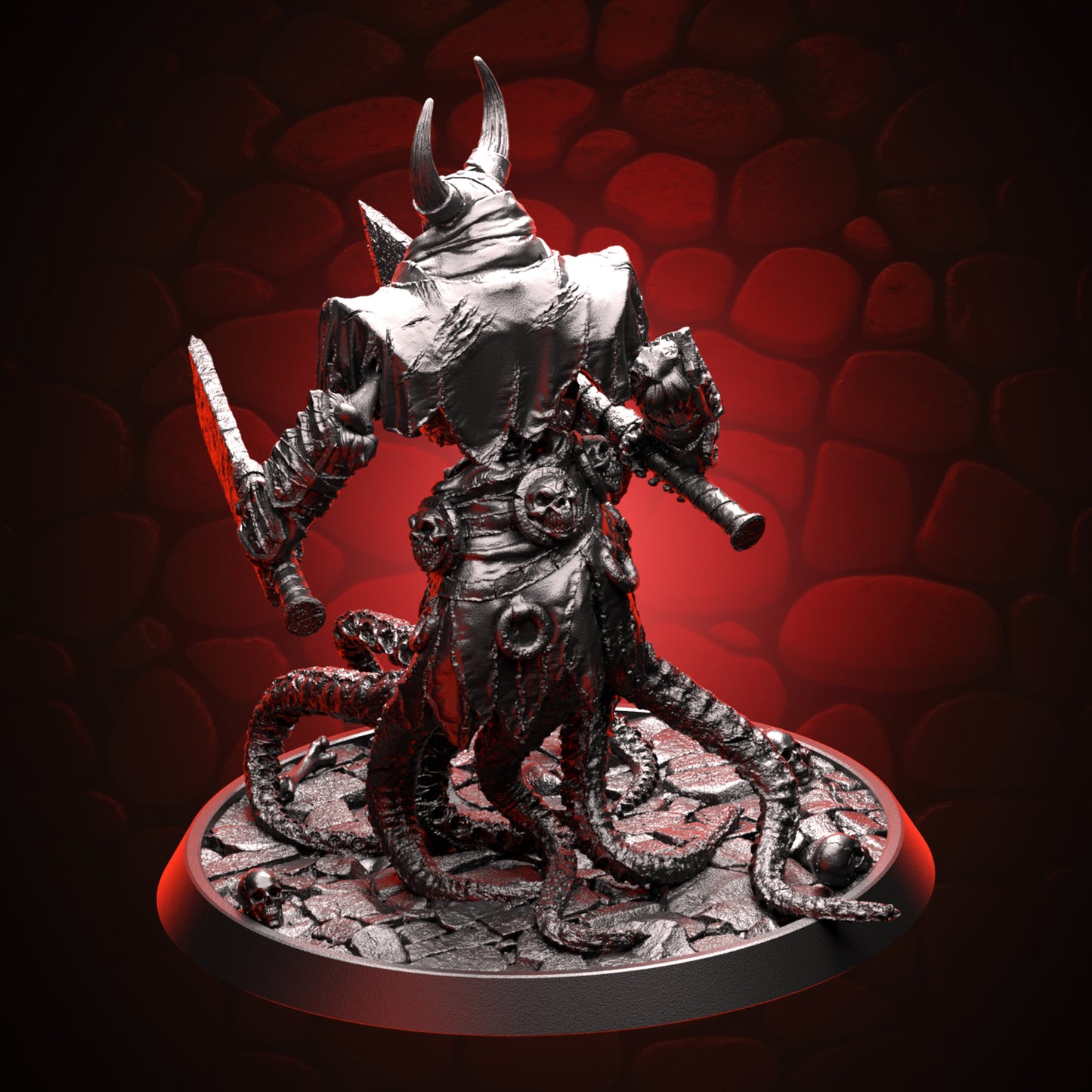 Twisted Skeleton Knight - Dual Cleavers_Top Left