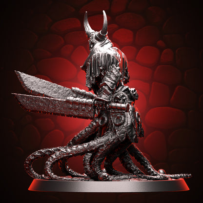 Twisted Skeleton Knight - Dual Cleavers_left