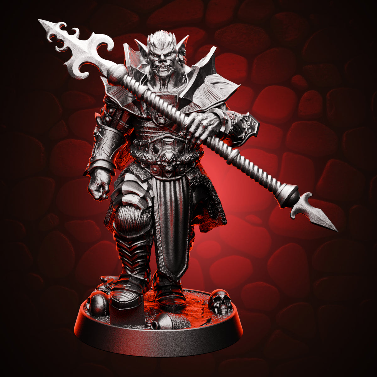 Vampire Armored Spear front